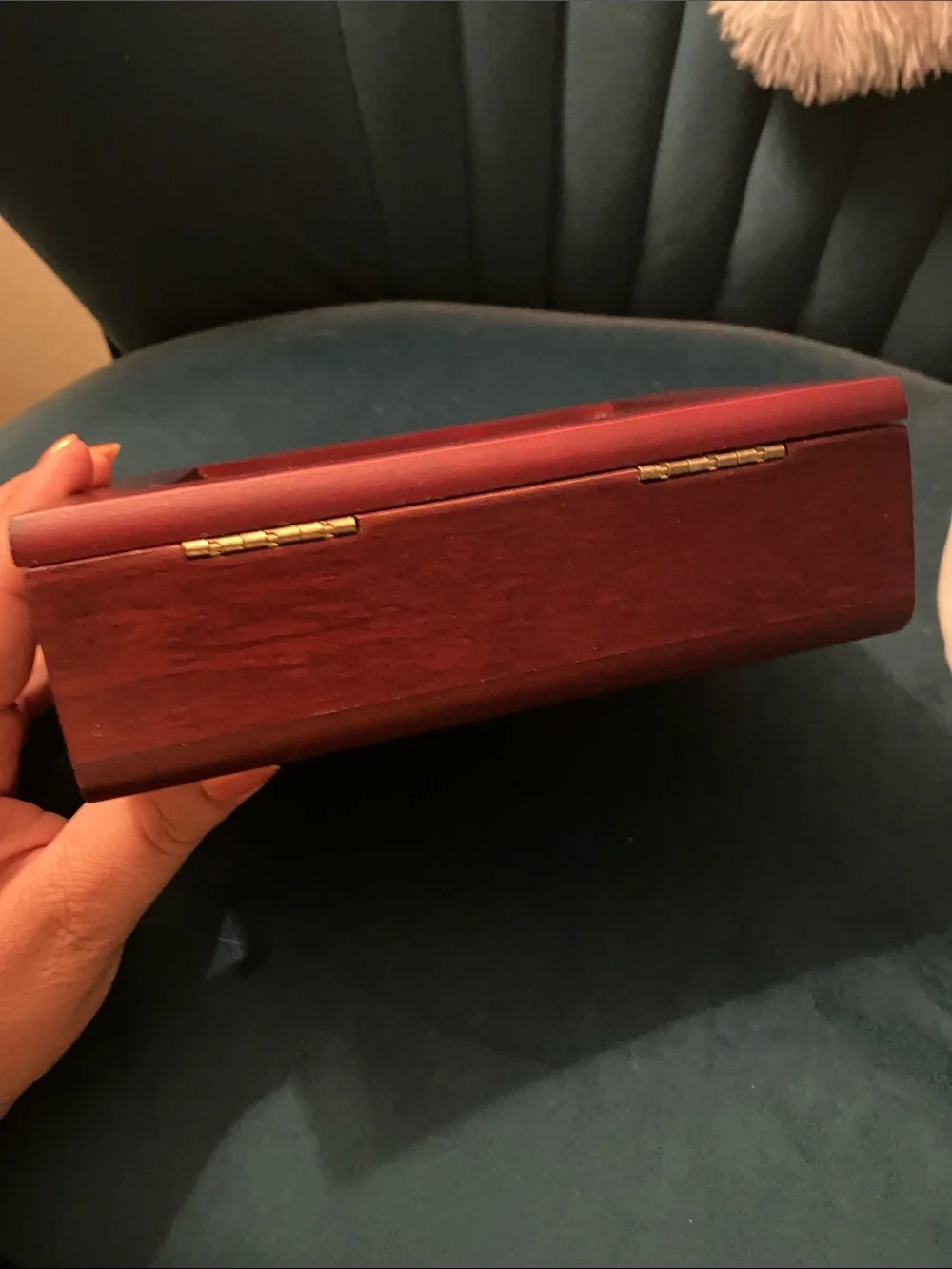 Jewelry box with photo frame